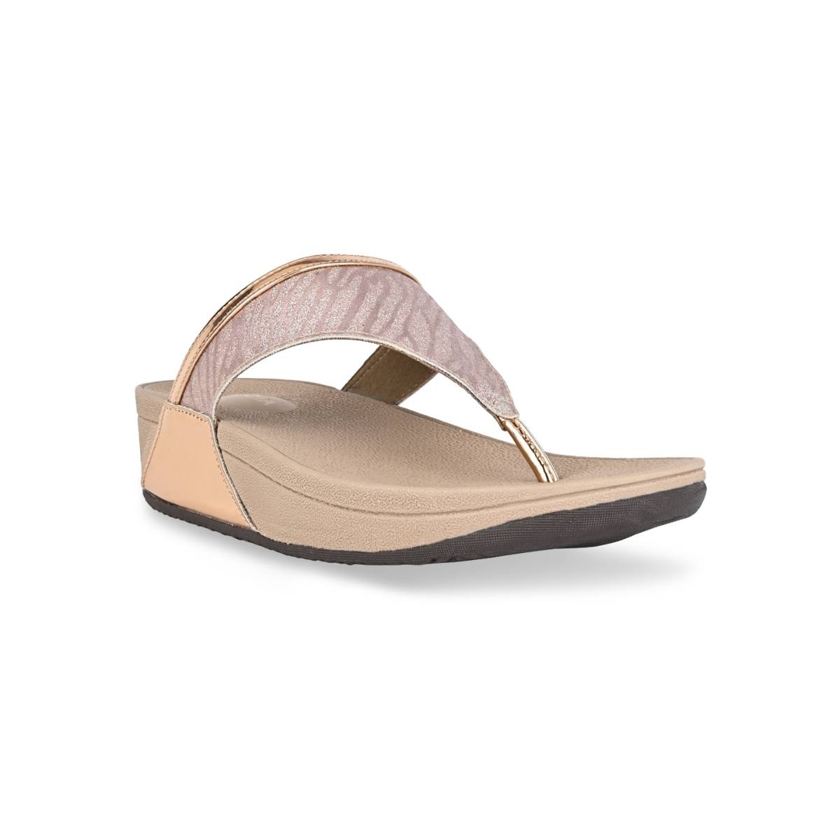 Buy ROCIA Rose Gold Women Casual Sandals Online