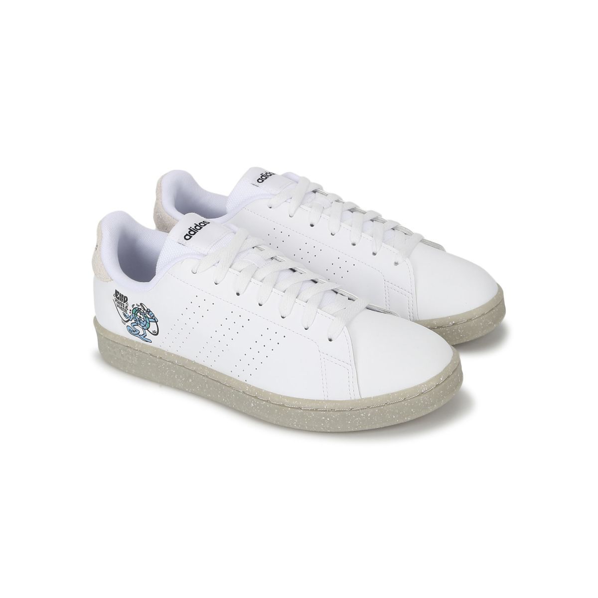 adidas ADVANTAGE White Tennis shoes (UK 7)