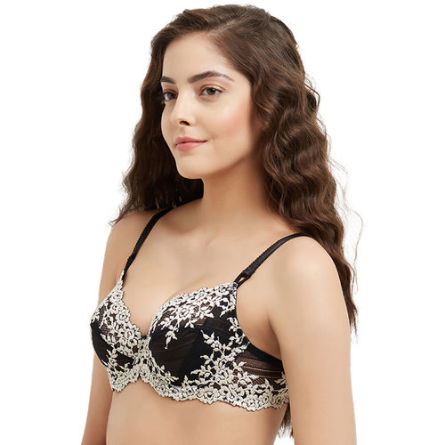 Non-Padded Many Colors Are Available Ladies Black Bra, Size: 36A at Rs  125/piece in New Delhi
