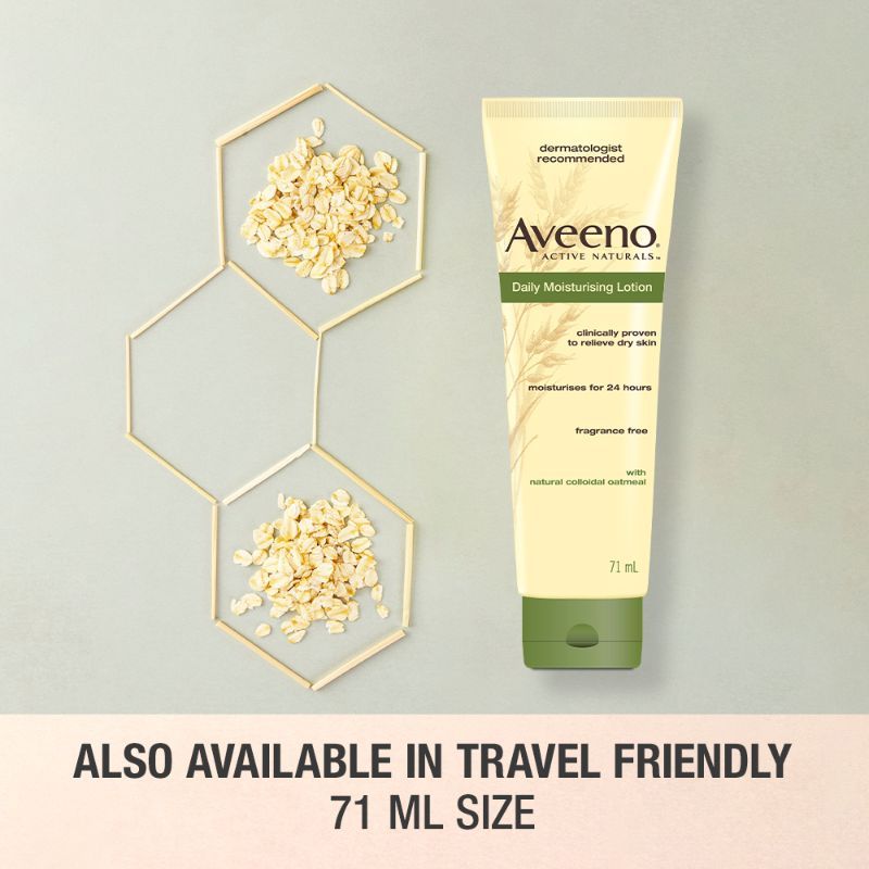 Aveeno Daily Moisturizing Lotion + Travel Size Daily Moisturizing