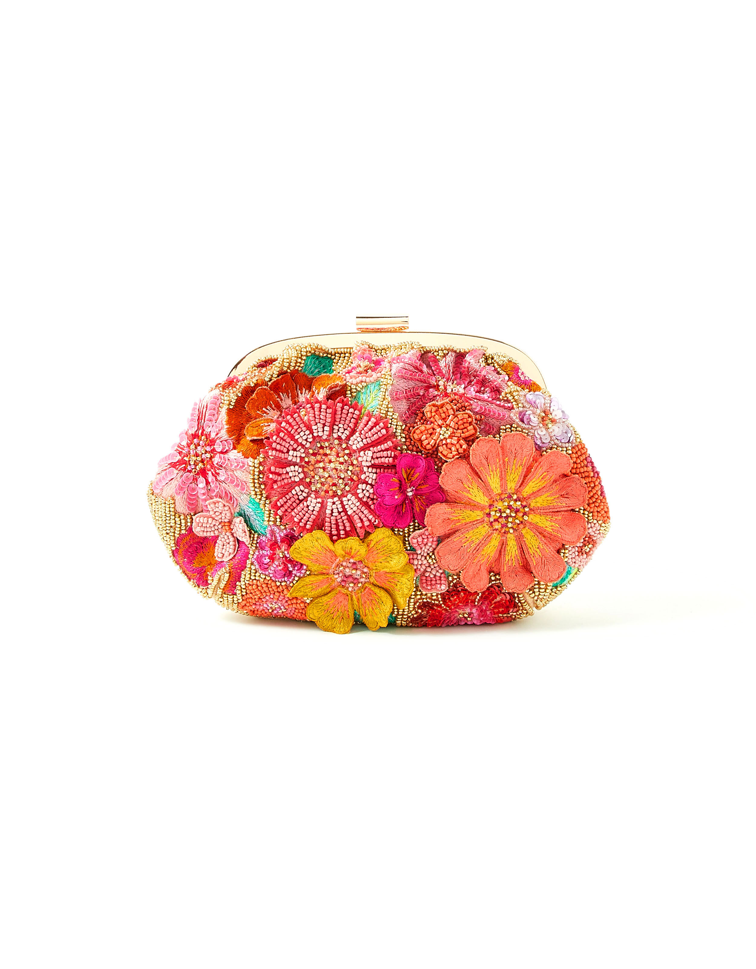 その他 Flower bag JOKAISEN MUOTO Buy Accessorize London Women's Pink Embellished 3D Flower Clutch
