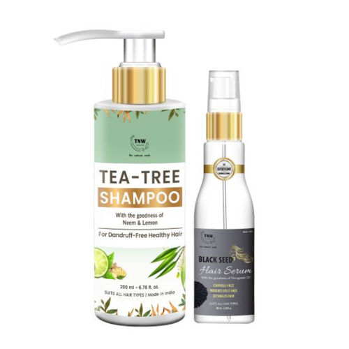 TNW The Natural Wash Hair Serum + Tea Tree Shampoo: Buy TNW The Natural  Wash Hair Serum + Tea Tree Shampoo Online at Best Price in India | NykaaMan