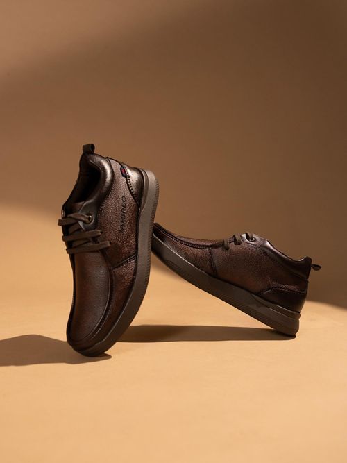 brown polka dot dress in pretty woman Goodyear Welt Derbys - Dark Brown / US 7.5 main image 0