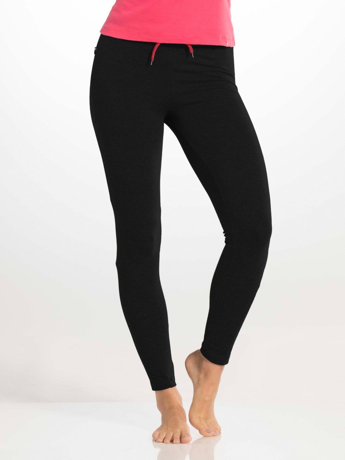 Jockey Black Yoga Pant Style Number-AA01 - (S)