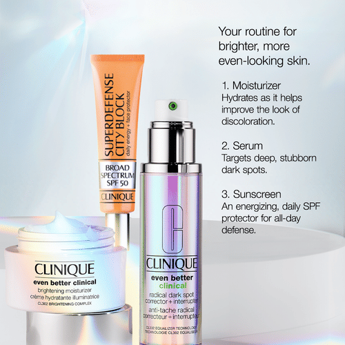 Outlet CLINIQUE Even Better Clinical Radical Dark Spot Corrector + Interrupter 50ml