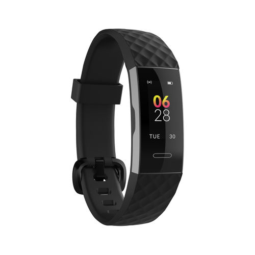 Noise Colorfit Smart Fitness Band With Coloured Display Midnight Black