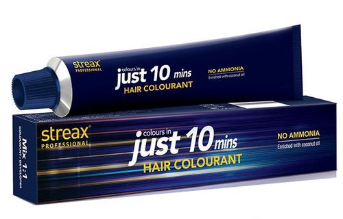 Streax Professional Just 10 Mins Colourant Hair Cream: Buy Streax  Professional Just 10 Mins Colourant Hair Cream Online at Best Price in  India | Nykaa