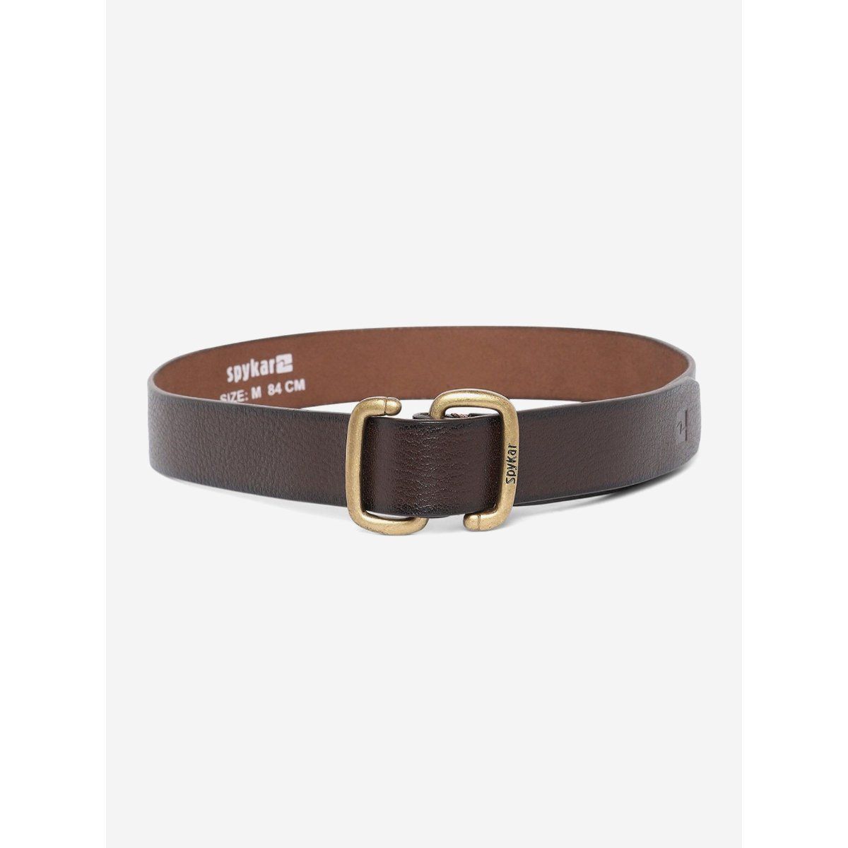 Spykar Men Brown Leather Belt