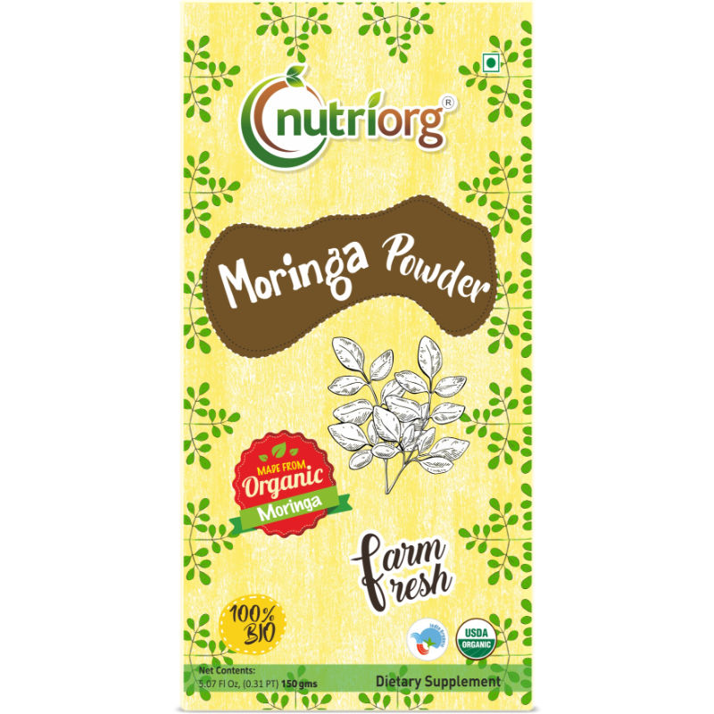 Nutriorg Certified Organic Moringa Powder