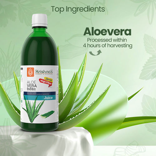 Buy Krishna's Herbal & Ayurveda Premium Aloe Vera High Fiber Online