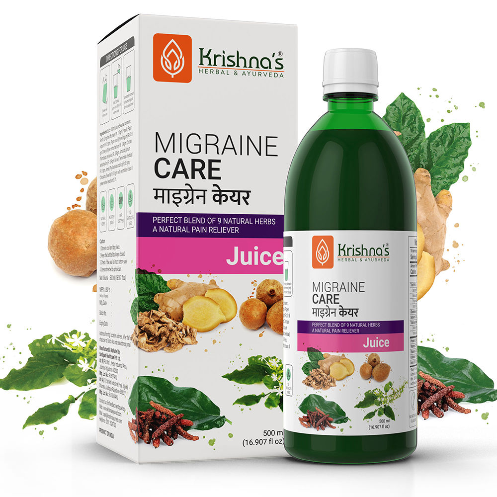 Krishna's Herbal & Ayurveda Migraine Care Juice