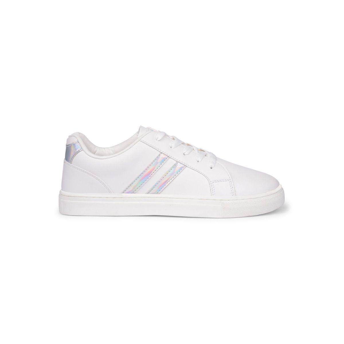 Buy North Star Women White Lace-Up Sneakers Online