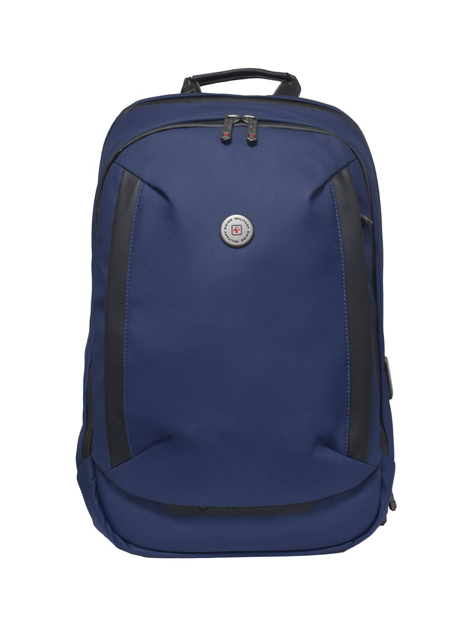 Swiss Military FORTIS 19L Laptop Fits 15.6 Inch, Anti-Theft Pocket, Blue Backpack