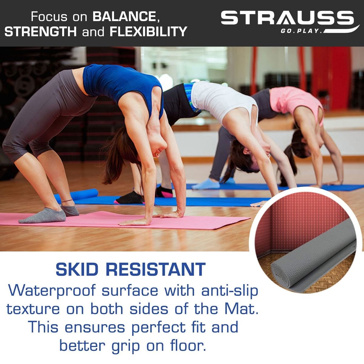 Strauss yoga mat online