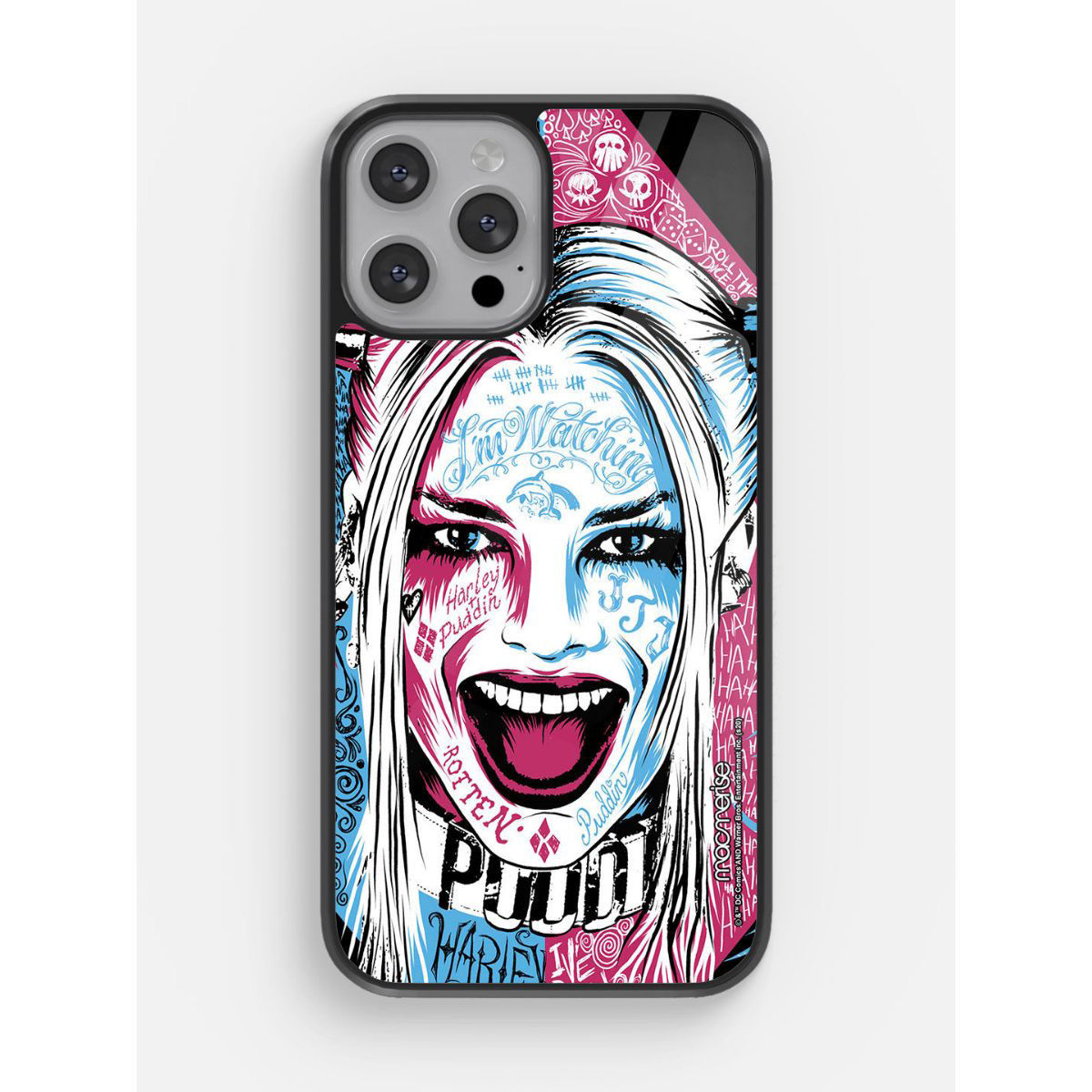 Buy Macmerise Wicked Harley Quinn Glass Case iPhone 14 Pro Max