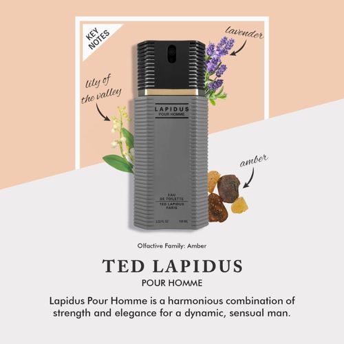 Ted Lapidus Homme Eau De Toilette For Him