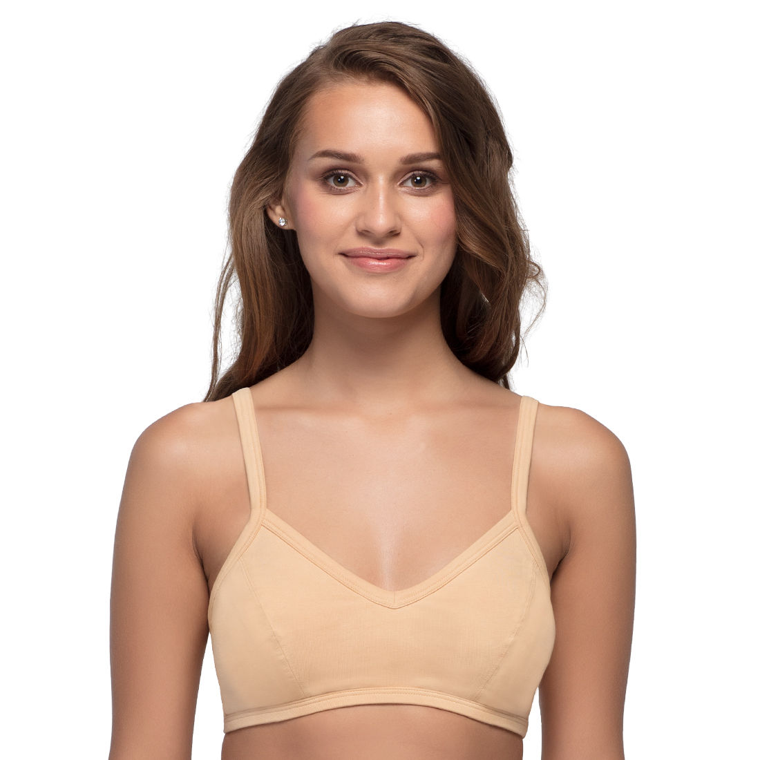 Enamor A057 Classic Cotton Sleep Bra Non-Padded Wirefree High