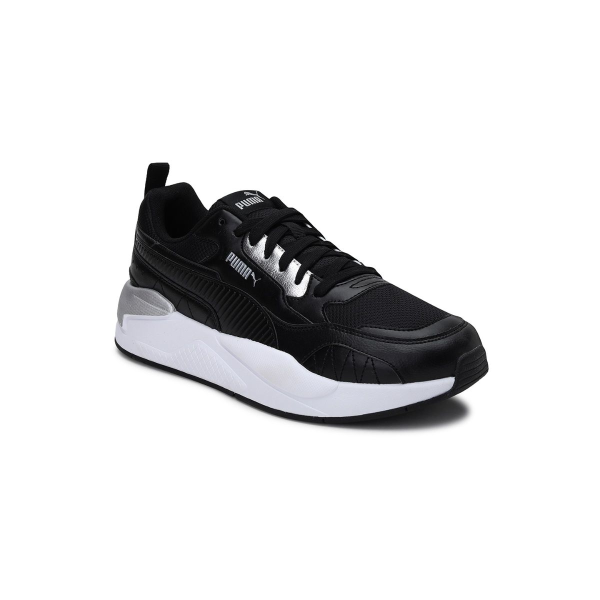 Buy Puma X-Ray Square Metallic Unisex Black Sneakers Online