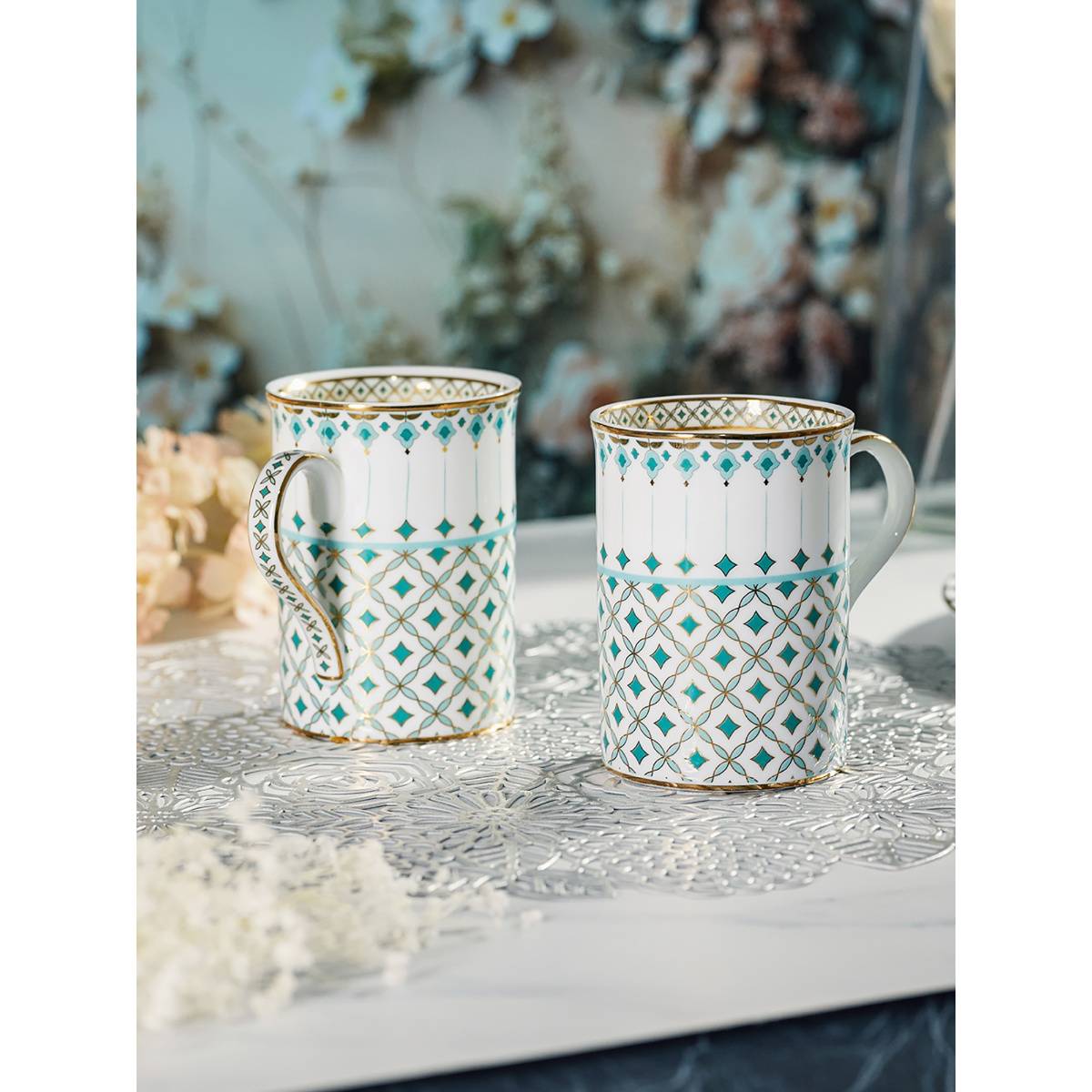 Trovea's Momentum 24K Gold Mugs
