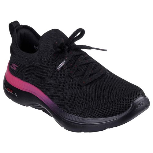 SKECHERS Women Go Walk Arch Fit Bel Black Walking Shoes (UK 3) - Main Image