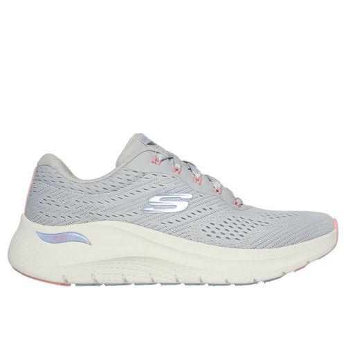 SKECHERS Women Arch Fit Big League Light Grey Casual Sneakers (UK 5)