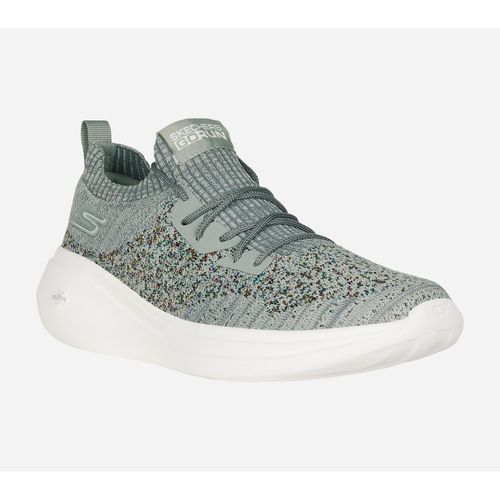 SKECHERS Women Go Run Fast-Dazzle Green Running Shoes (UK 2)