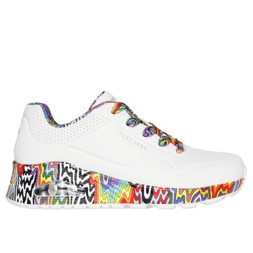 Buy SKECHERS Women Uno Mini Drip Multi Color Casual Lace Up