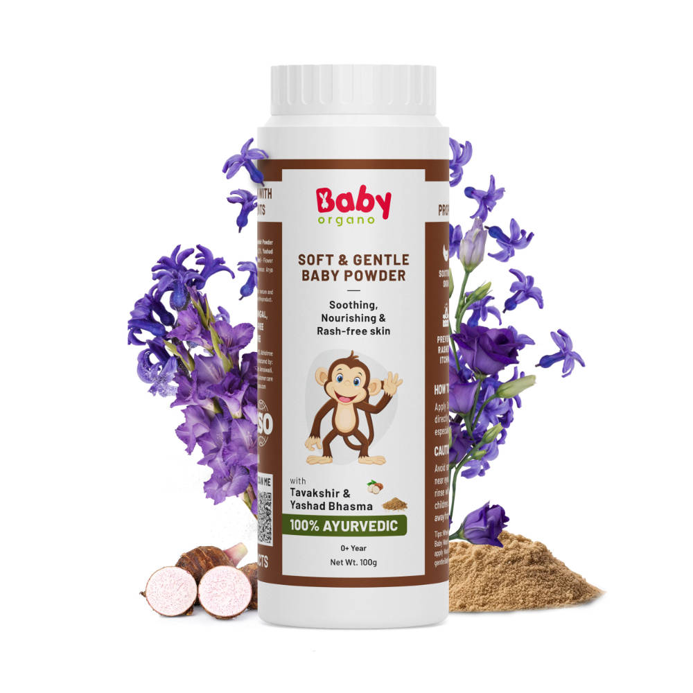 BabyOrgano Natural Talc-Free Baby Powder