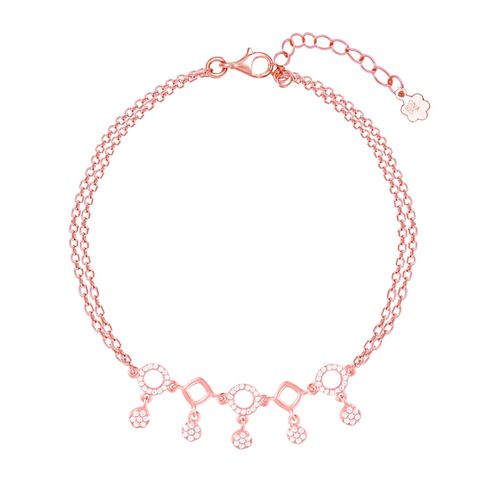 Buy GIVA Sterling Silver Anushka Sharma Rose Gold Exquisite Beauty