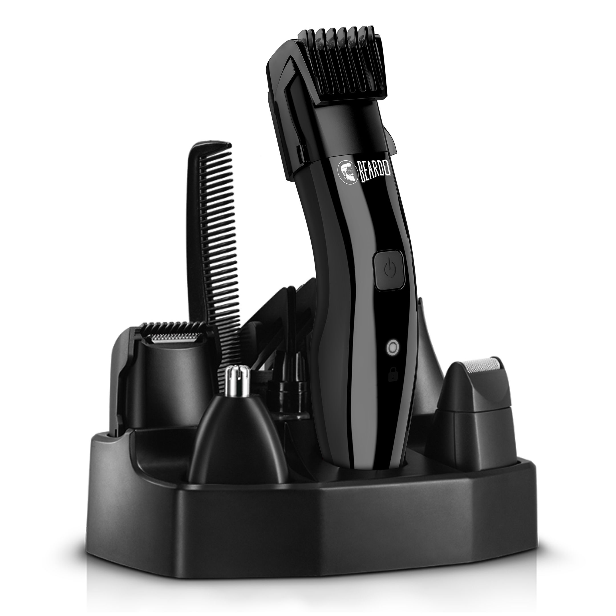 Buy Beardo Chrome Beast Multipurpose Trimmer Set For Men Online