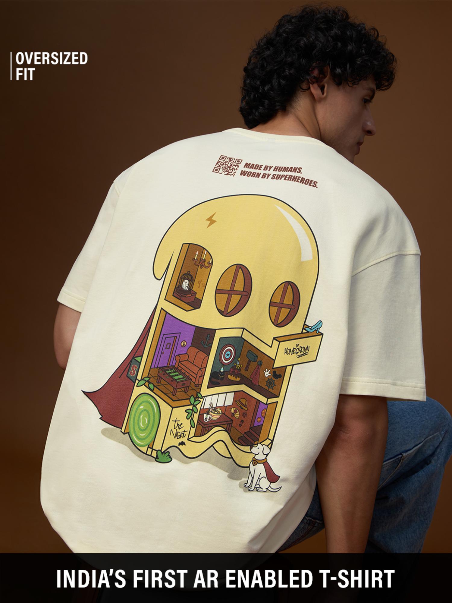 Buy The Souled Store Off White Birthday Special Oversized T-Shirt