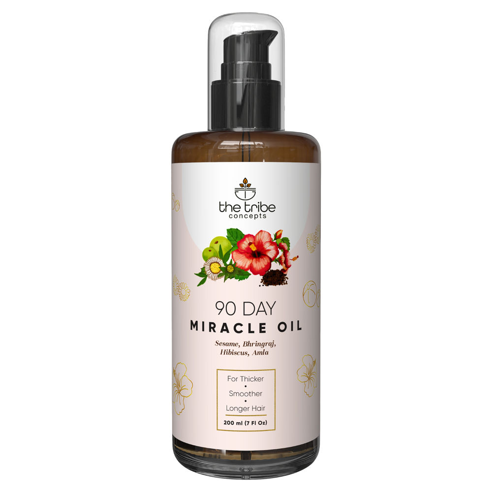 The Tribe Concepts 90 Day Miracle Hair Oil: Buy The Tribe Concepts 90 Day  Miracle Hair Oil Online at Best Price in India | Nykaa