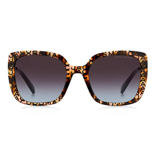 Marc Jacobs Teal and Black Oversized Square Sunglasses Marc Jacobs sunglasses - modern looks and sizing – ModaFrames main image 3