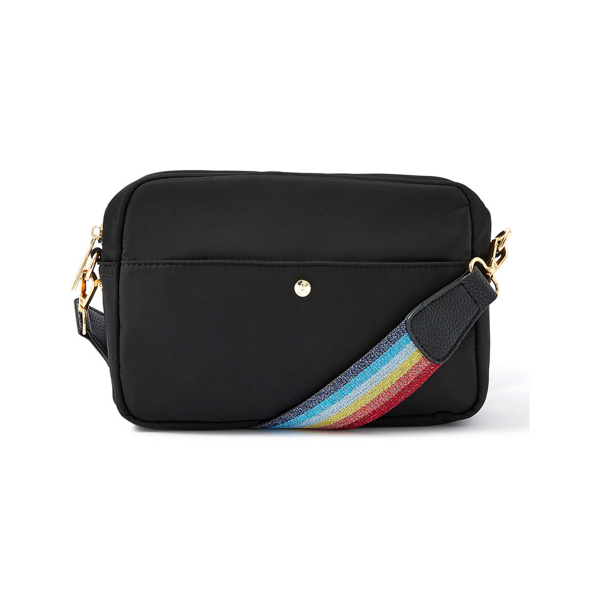 accessorize rainbow bag