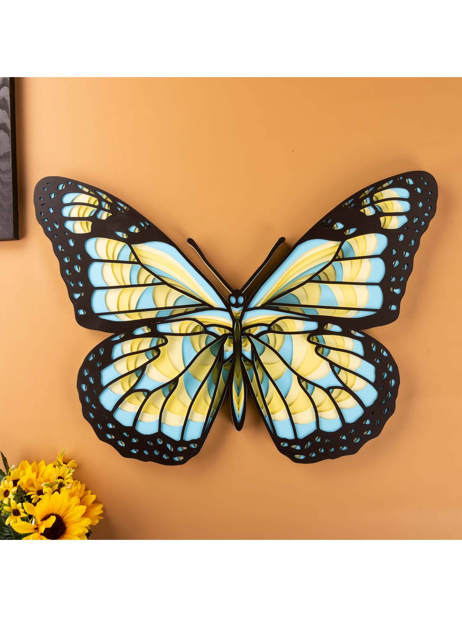 Gibox Midnight Butterfly Wall Art