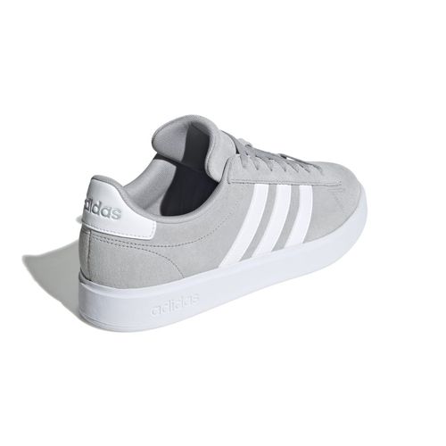 adidas gazelle silver green womens Adidas Court TNS Premiere Shoes - Grey Two / Collegiate Navy / Gum 3