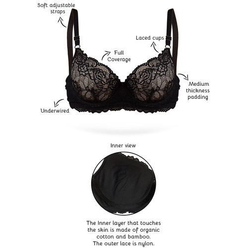 Bras N Things Night Games Show Stopper Underwire Soft Cup Bra in