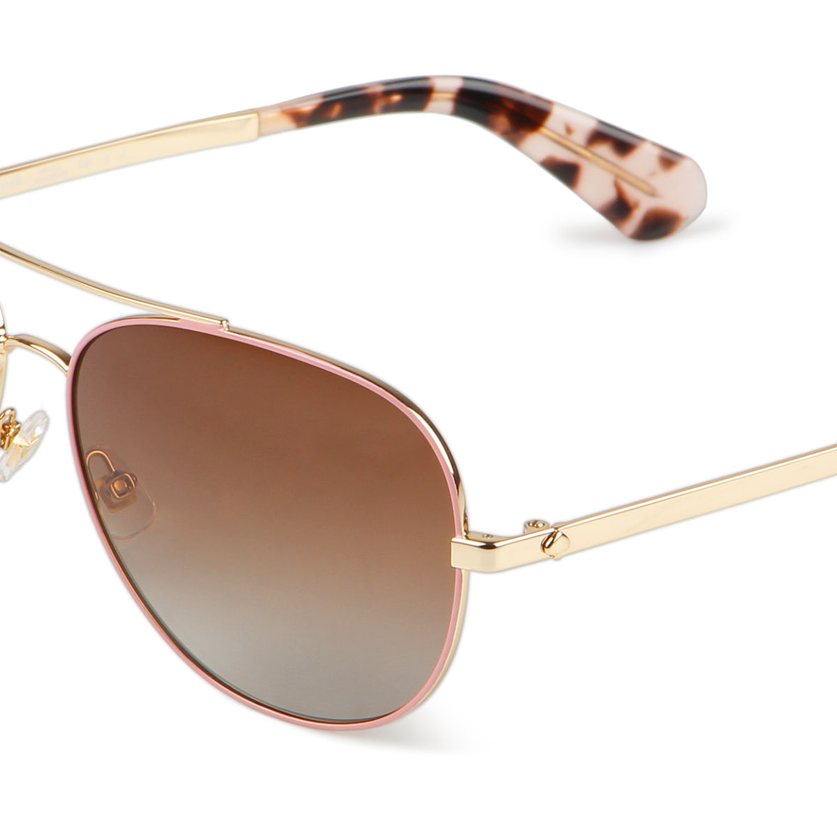 Kate Spade AVALINE2/S Brown Shaded Polarized Woman Aviator/Navigator