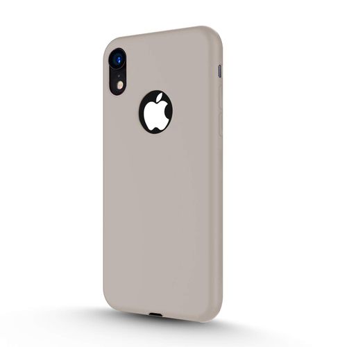 GRIPP Rubon Logo Cut With Slim Fit Case For Iphone Xr (Beige)
