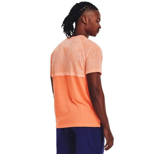 Buy Under Armour Peach Streaker Micro Mesh Short Sleeve T-Shirt Online