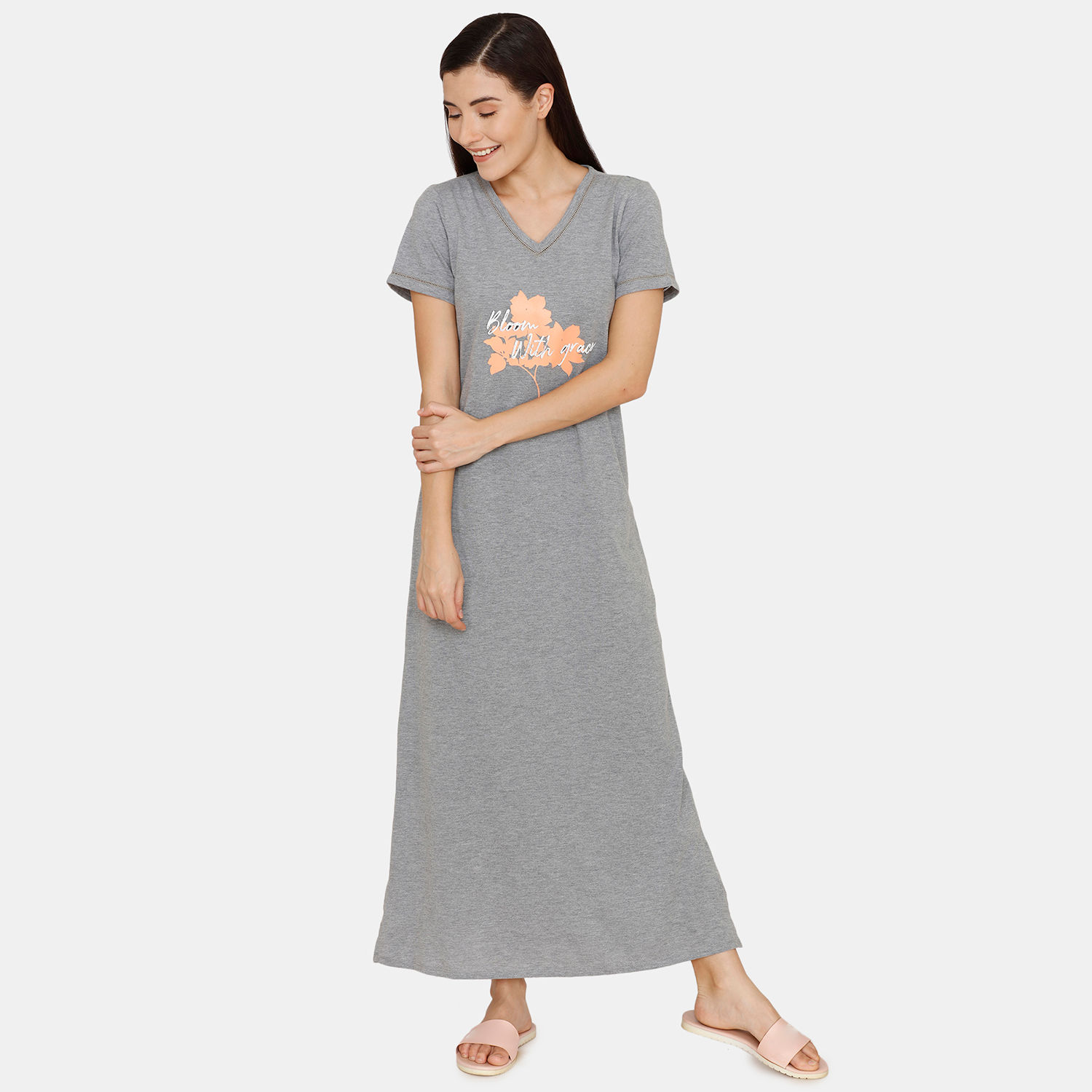 ankle length nightdress