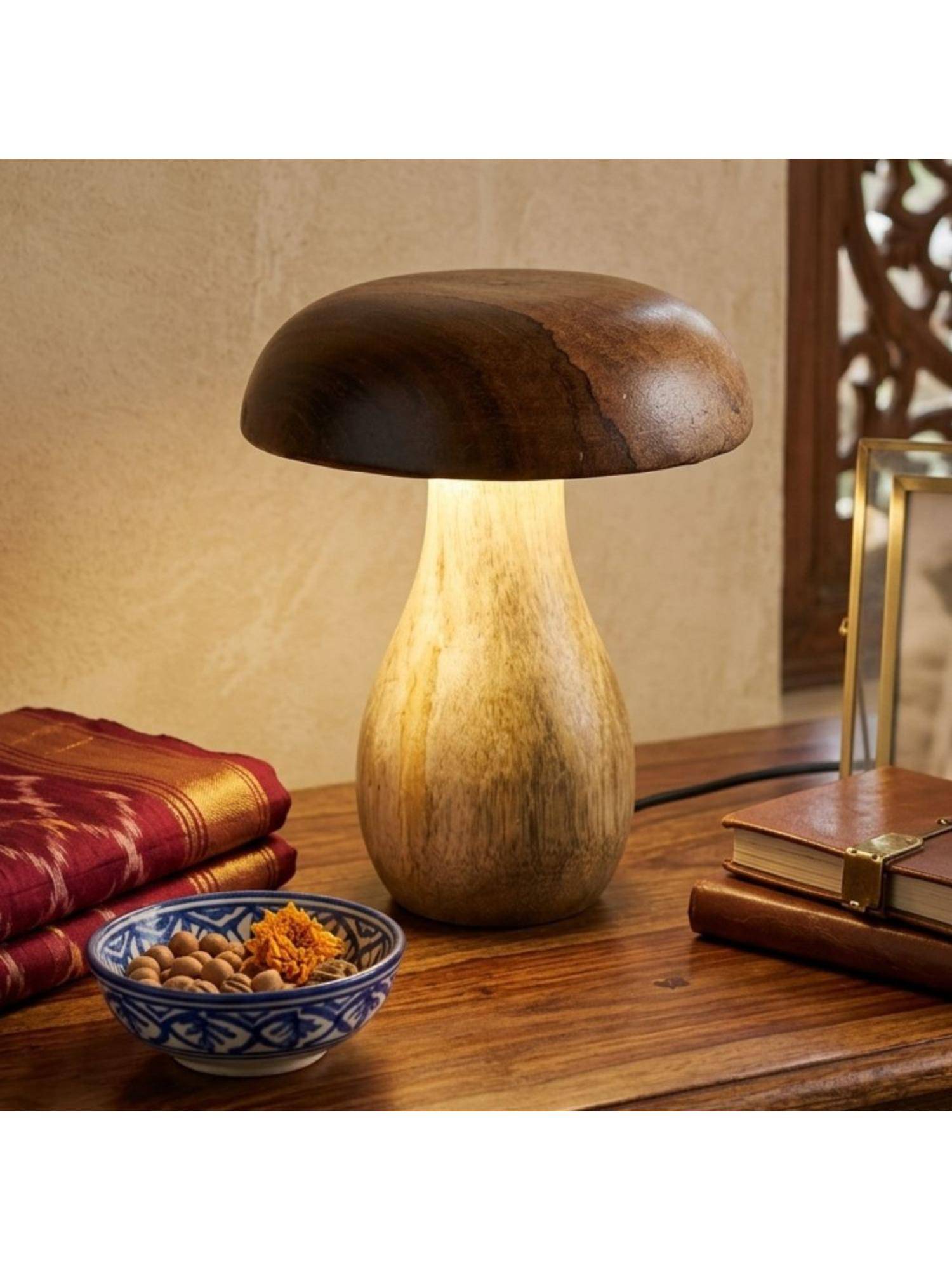 Akira Furnishings Mushroom Led Lamp