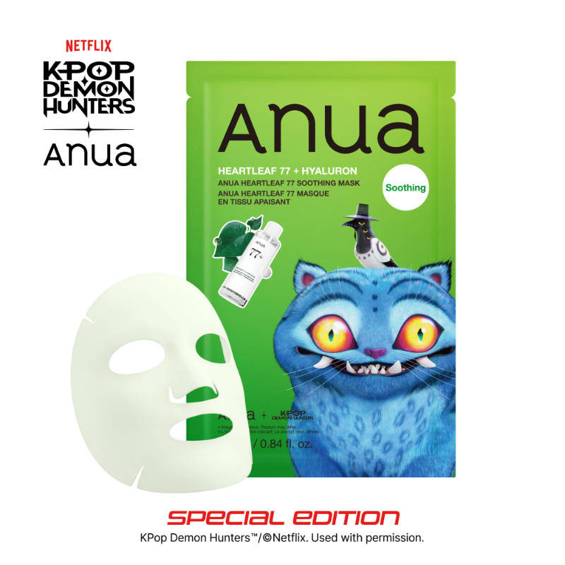 Anua Heartleaf 77 Soothing Mask - K-Pop Demon Hunters Special Edition