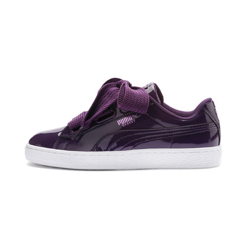 Puma Shoes Puma Basket Black And Pink Basket Puma Fille Noir Rose
