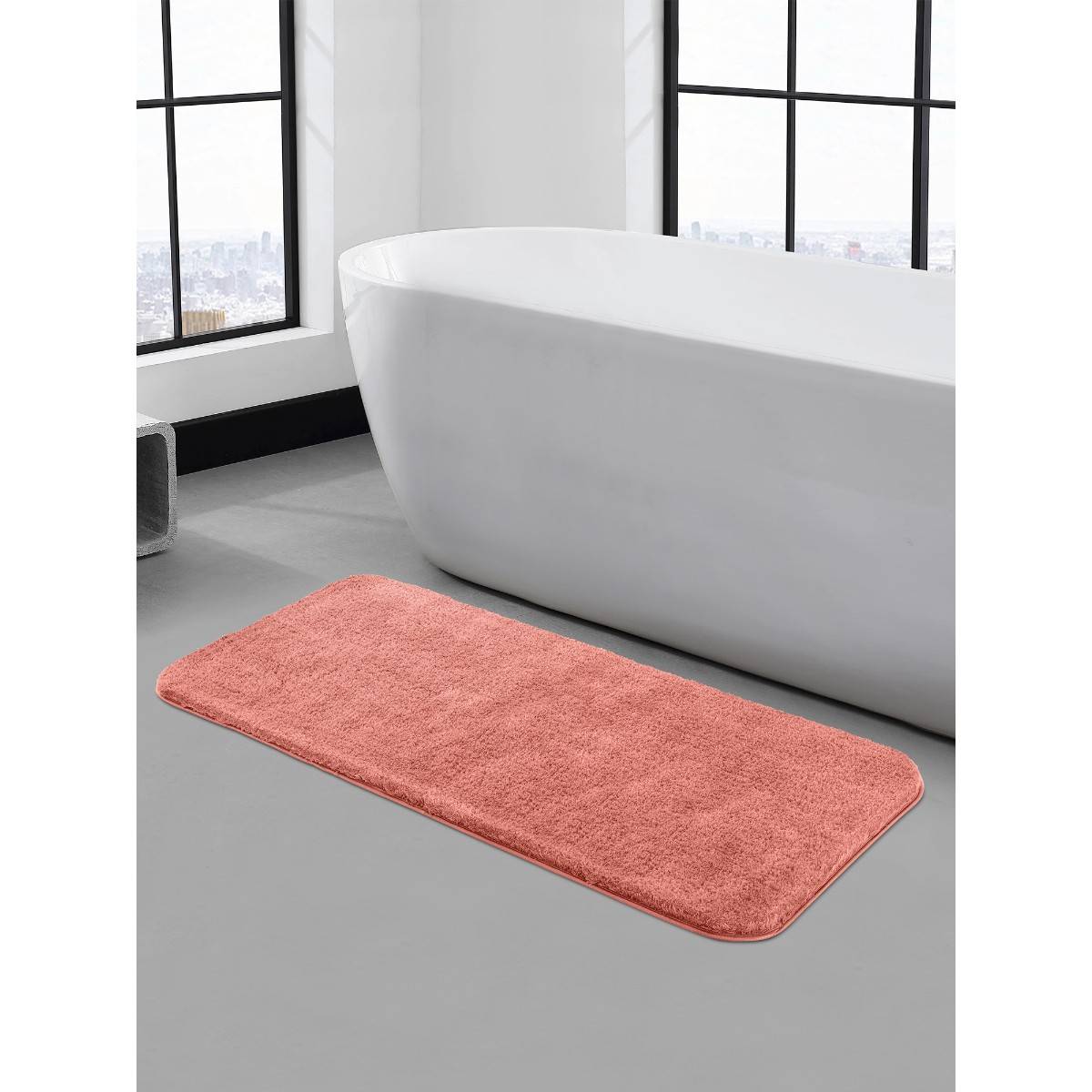 OBSESSIONS Super Soft Polyester Bathmat Onion Pink