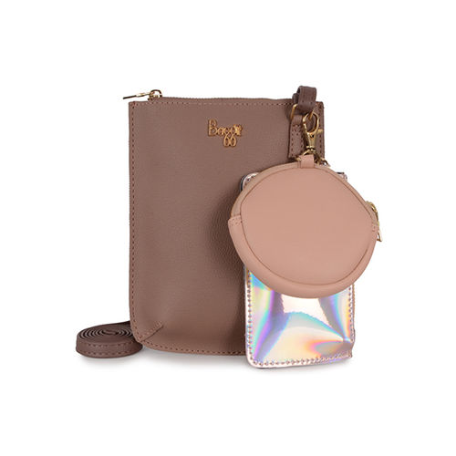 Baggit Wallets : Buy Baggit Duo Y G Z Pink XL Sling Bag Online
