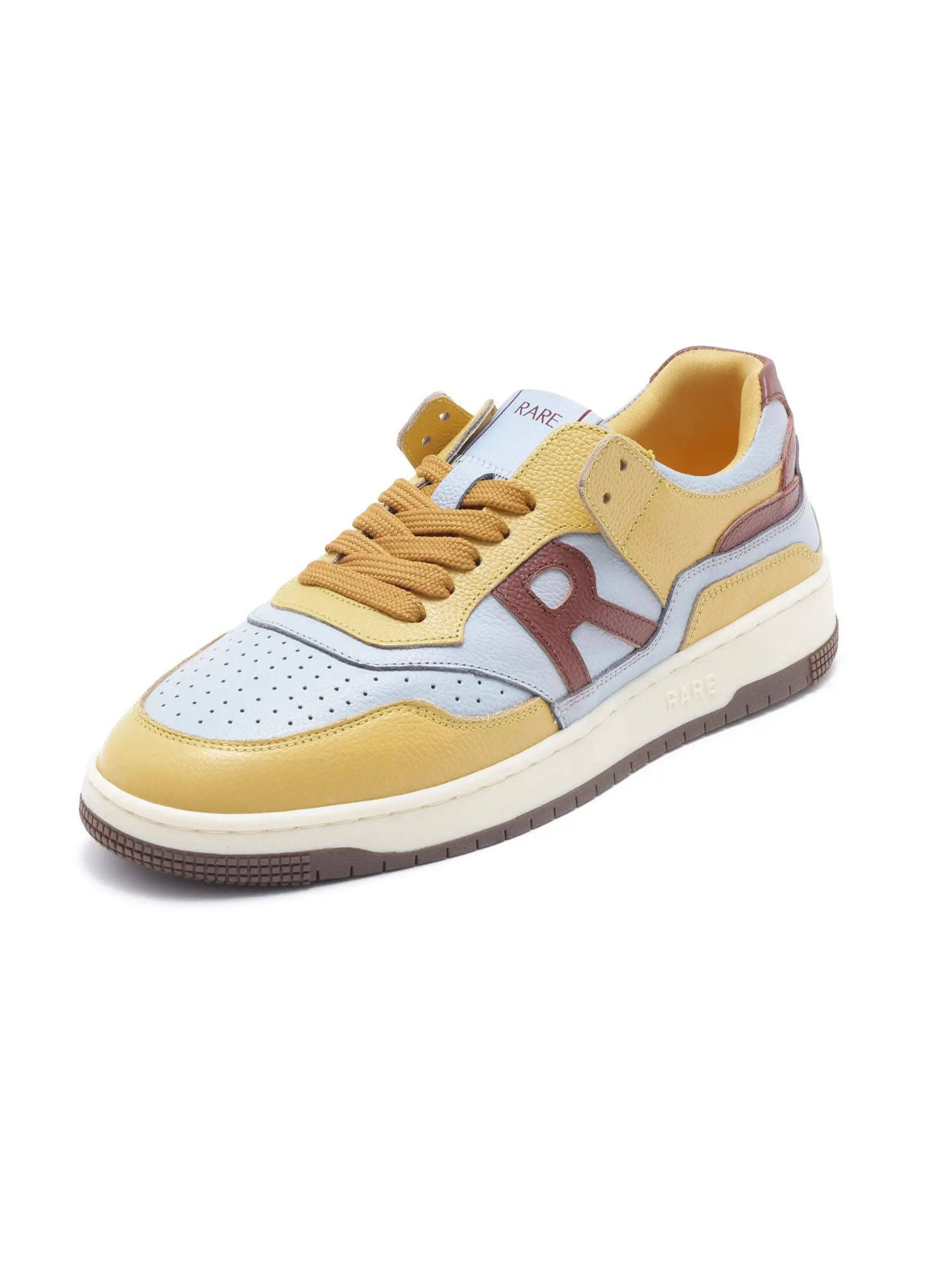 Rare Rabbit Gabbs Buy Rare Rabbit Gabbs Yellow Genuine Leather Sneaker Online
