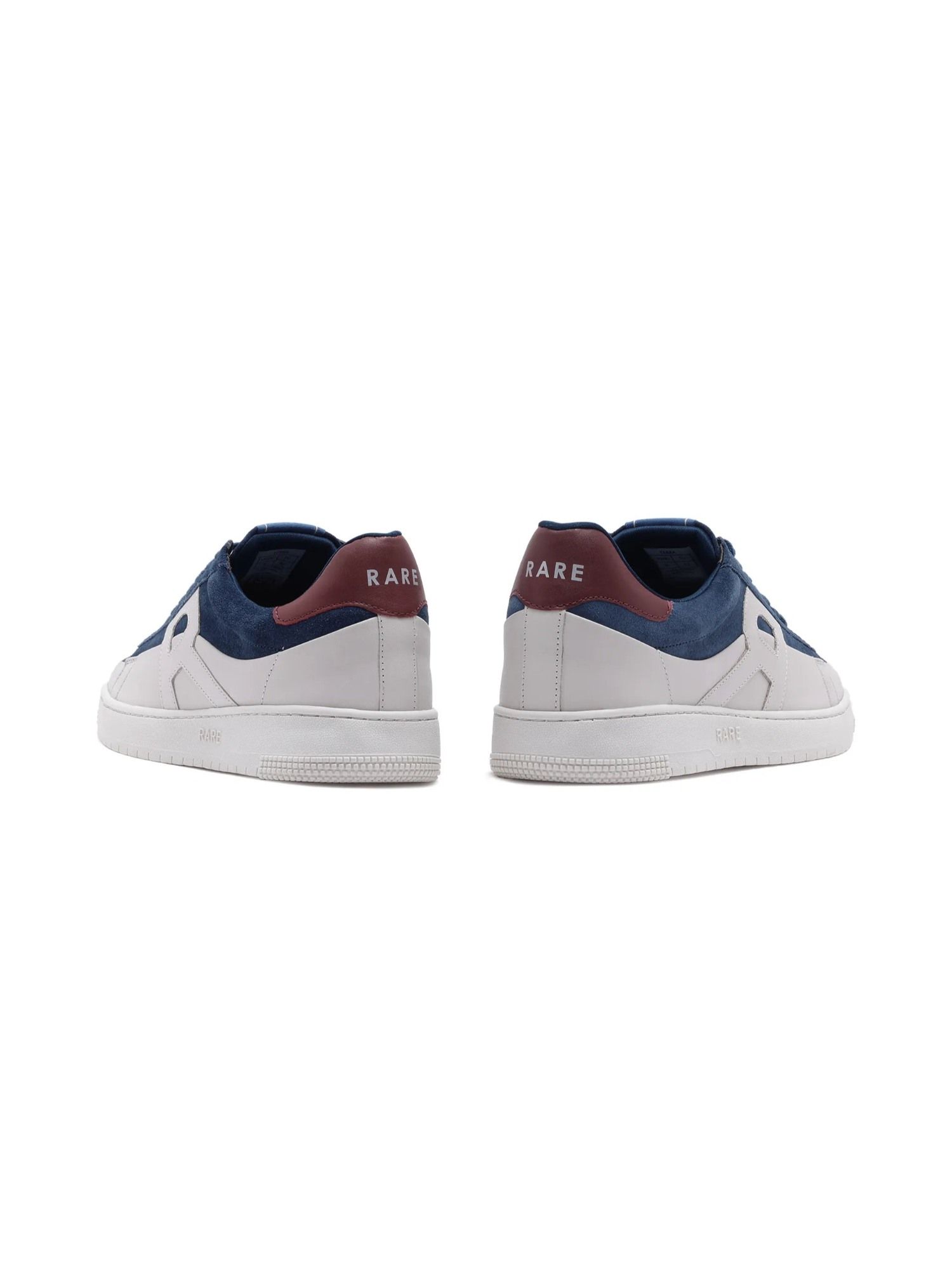 Buy Rare Rabbit Terra Blue & White Genuine Leather Sneaker Online