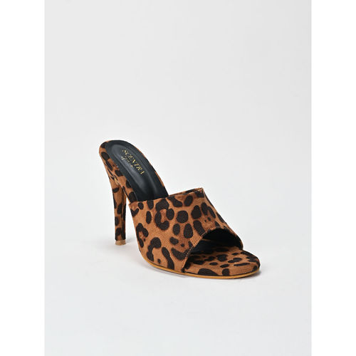 Buy SCENTRA Mob Brown Heels Online