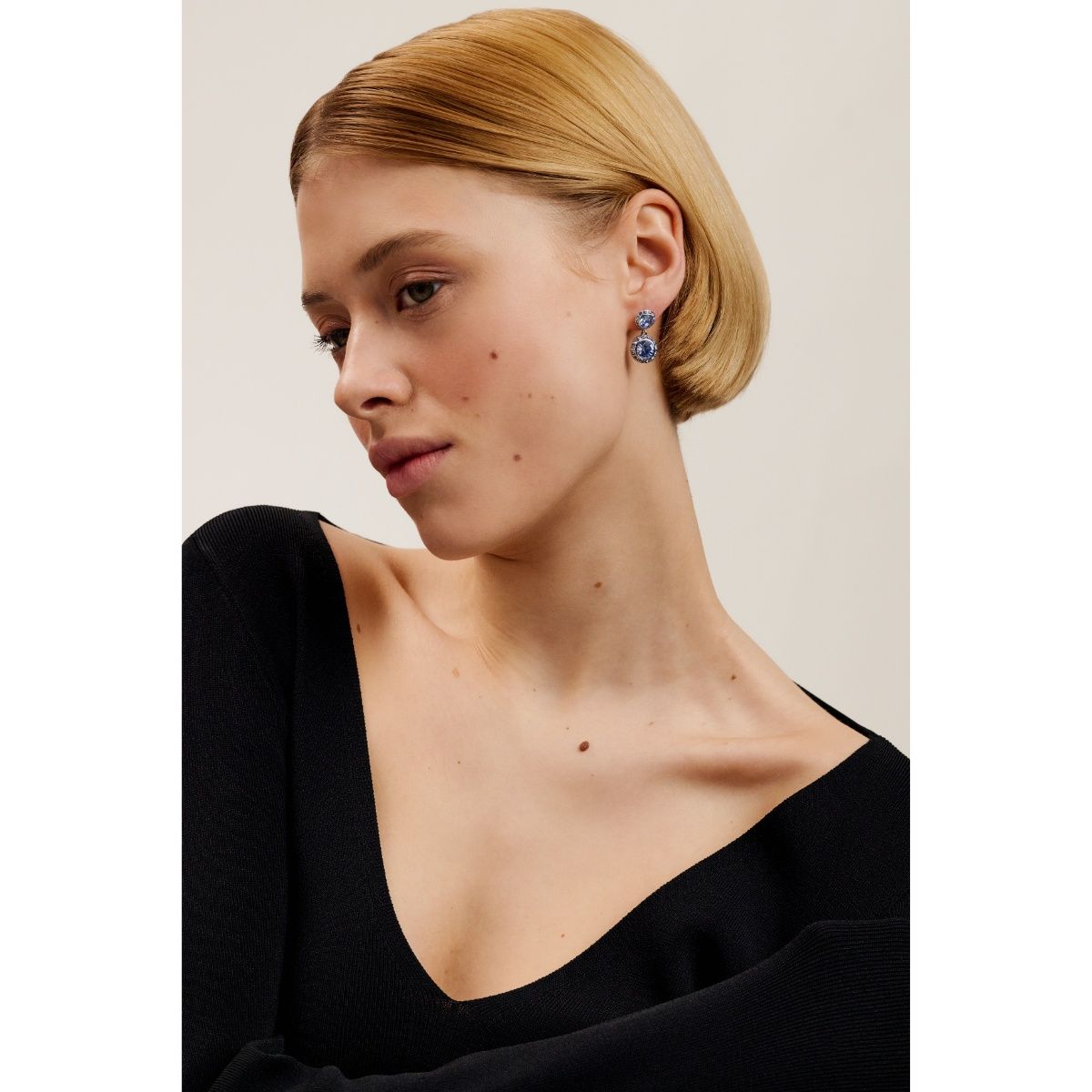 Ted baker blue earrings top
